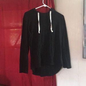 American Heritage Black Sweater With Hood